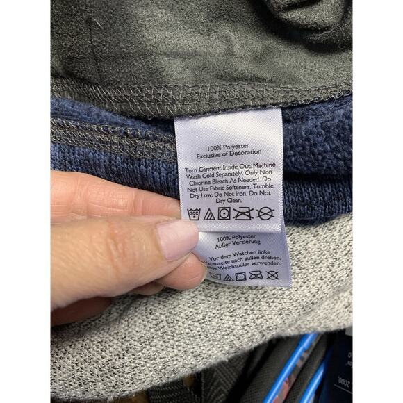 Eddie Bauer Blue Men’s Sweater Preppy Buttons Up S/M - Picture 8 of 8